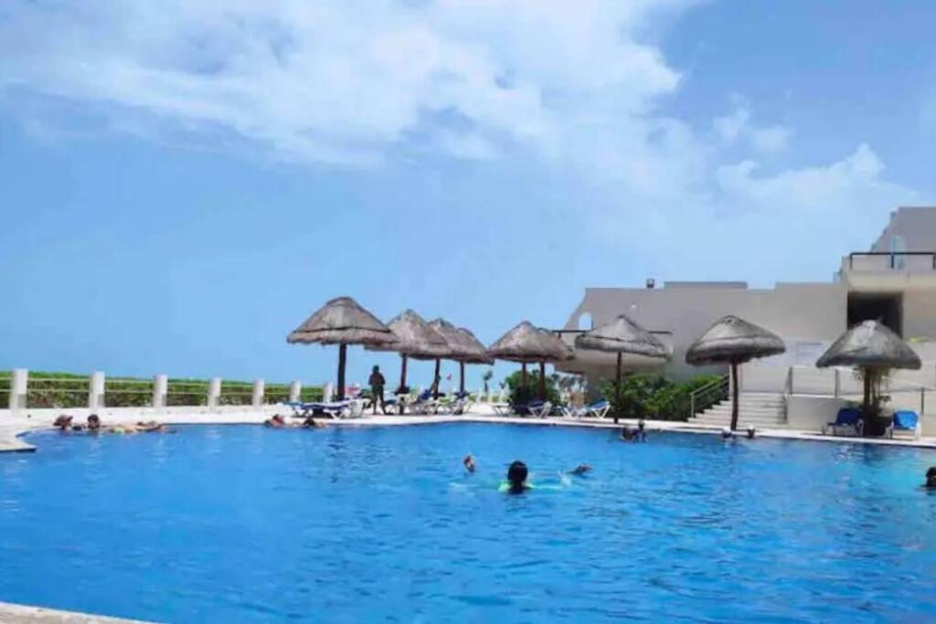 Amazing Beachfront Apartment 坎昆 外观 照片