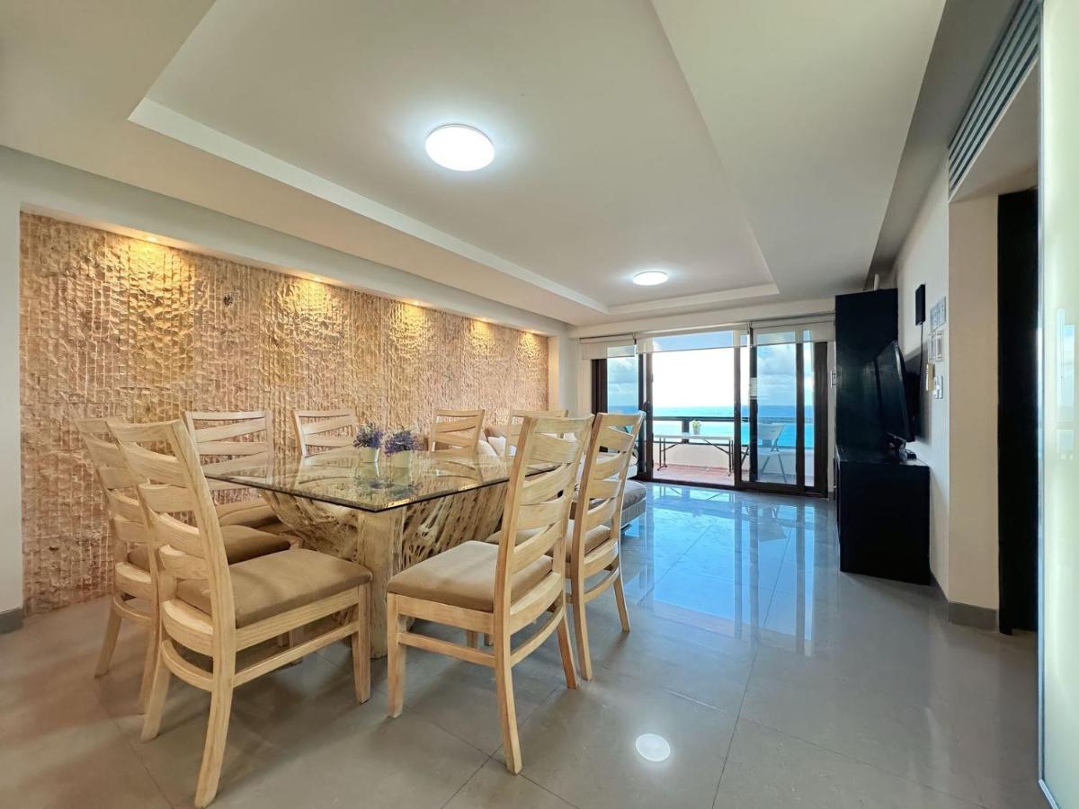 Amazing Beachfront Apartment 坎昆 外观 照片